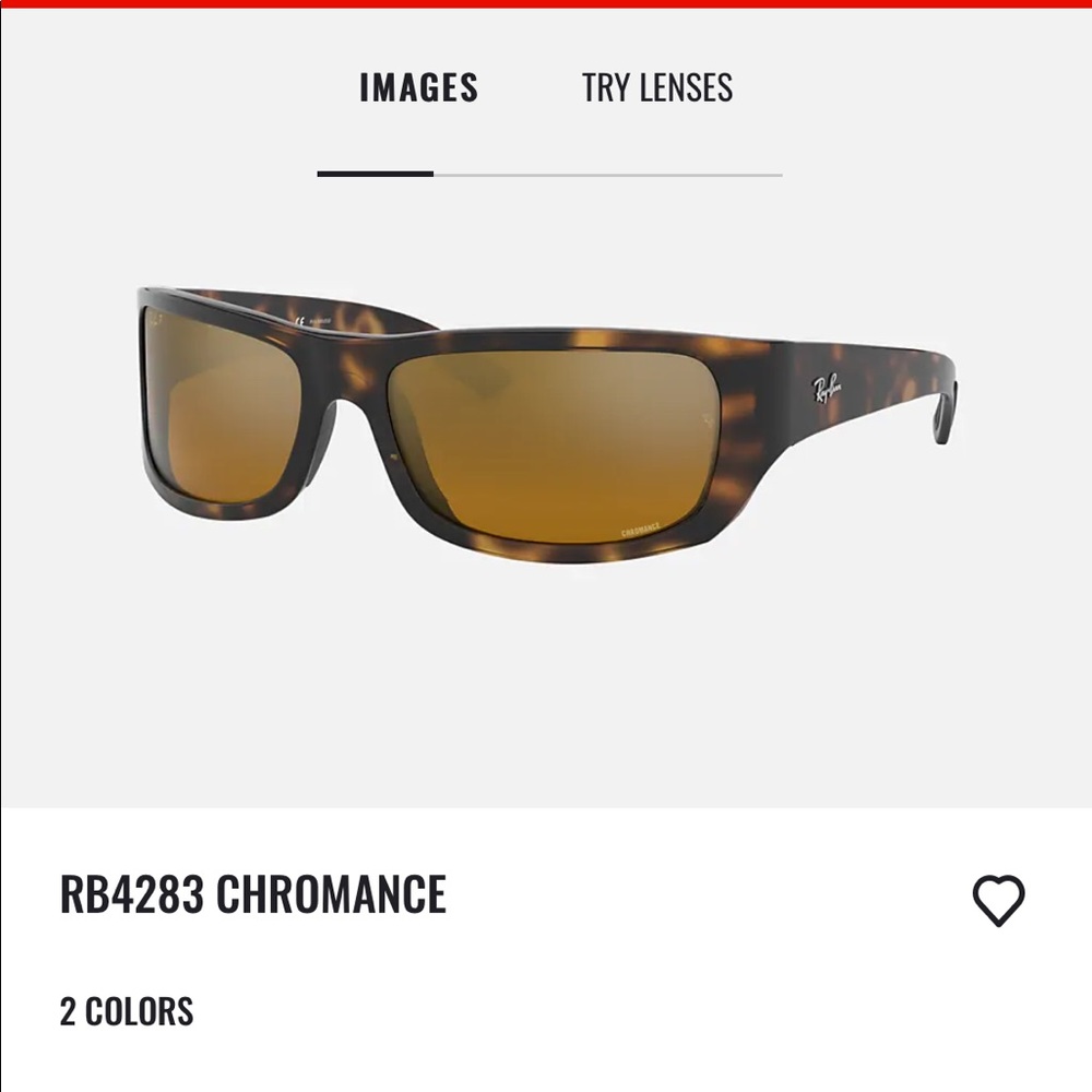 Ray-Ban Chromance Tortoise mens fishing sunglasses
